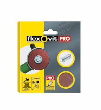 USEFUL INFORMATION The extensive range of Flexovit s coated product line has been developed to provide highly effective sanding solutions for all requirements encountered in a merchandising