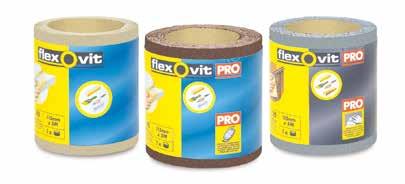 SANDING ROLLS GENERAL PURPOSE ROLLS General Purpose Aluminium Oxide for use on a variety of surfaces Suitable for hand or power tool use (mm x m) WxL Each ( ) 115x5 Fine 180 6 63642526413