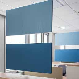 08. MYO ACOUSTIC PANELS LUGN ACOUSTIC PANEL - QUIETO ACOUSTIC PANEL (with frame) LUGN ACOUSTIC PANELS LUGN acoustic panels, with a thickness of 50 mm, is made with a steel frame, an acoustic absorber
