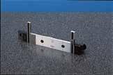 Holder base 35mm (6) 2 pcs. Half round jaw 2mm (63) pc. Plain jaw (2 pc. set) (68) pc. Scriber point (6) Note: These accessories can be used for inch rectangular gage blocks.