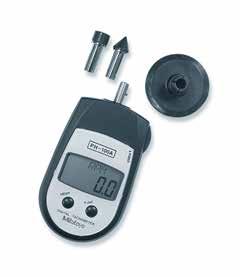 Digital Hand Tachometers SERIES 82 New digital hand tachometers are compact and easy to handle. NIST certification is supplied with each digital hand tachometer.