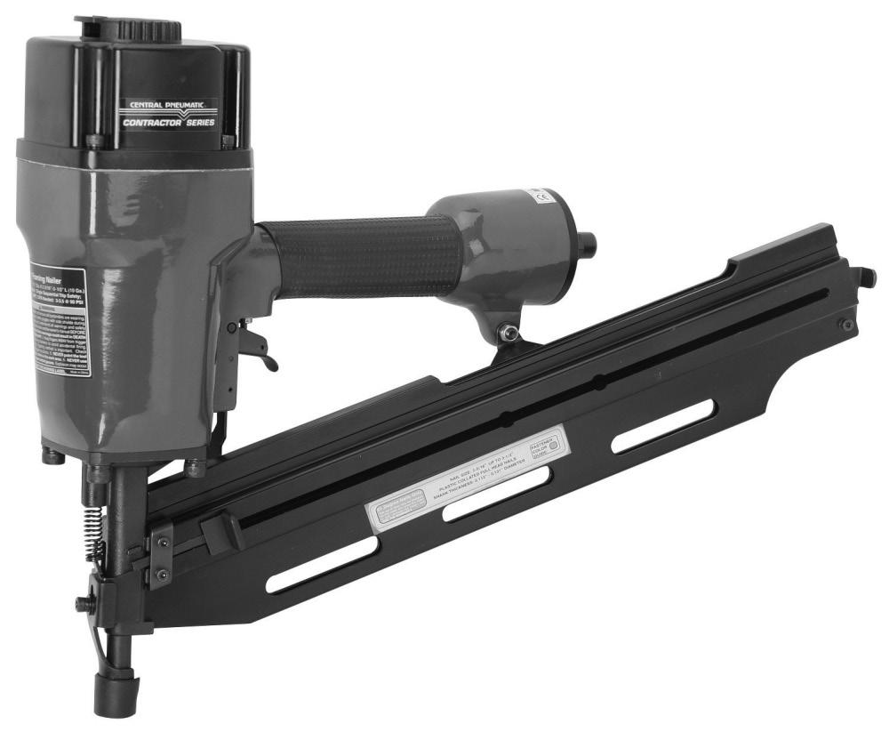 FRAMING NAILER 21 ANGLE / 10 GAUGE 97511 93909 SET UP AND OPERATING INSTRUCTIONS Distributed exclusively by Harbor Freight Tools. 3491 Mission Oaks Blvd.