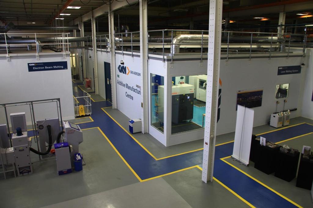 Economic Impact: Through ATI Horizon the AM Centre at Filton has: Increase in staff numbers from 8 20 Engineers, Scientists and support staff Grown from 2 10 AM Machines Single material and process