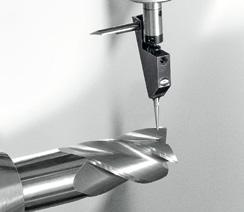Integrated Measuring System IMS With the integrated IMS measurement system, the outside diameter, rake angle and core diameter can be measured using the probe ball without having to unclamp