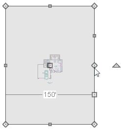 Home Designer Architectural 2018 User s Guide In addition to adjusting the size of your rectangular Terrain Perimeter, you can also use the Change Line/Arc and Break Line edit tools to modify its
