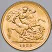 Although dies had been prepared for the striking of 1932 sovereigns, the global economic