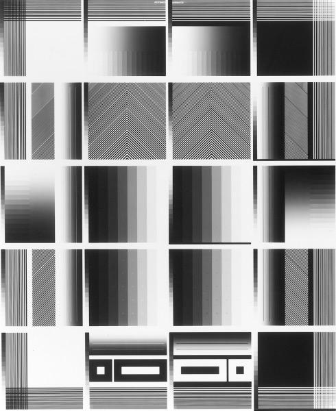 contrast resolution Low contrast discrimination Linearity of gray scale response Geometric distortion Reproduction of continuous fine lines Digitizer noise.