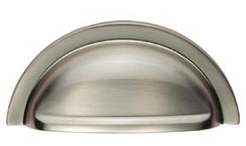 100mm x 41mm 30088/BR Modern design with a slim, rounded shaped cup pull.