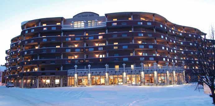 The Résidence Le Saint-Jude in Alma, Quebec, Canada used a total precast structural and envelope system to meet the project goals of this beautiful senor residence complex.