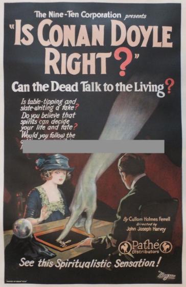 1923 - Is Conan Doyle Right - Documentary by Collum Holmes Ferrell. The Nine-Ten Corporation.