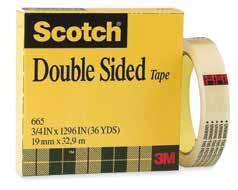 ouble-sided Tape 665 12.