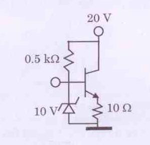 (a) 10.3 ma (b) 19.3mA (c) 20mA (d) 40mA 81. The effective resistance faced by the voltage source is: (a) 4Ω (b)12ω (c) 3 Ω (d)16 Ω 82.