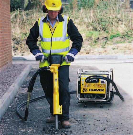 HEAVY DUTY PETROL BREAKER Heavy Duty Petrol Breaker Power on demand. This petrol breaker is both portable and lightweight, yet packs the power of a full sized hydraulic machine. CODE No.
