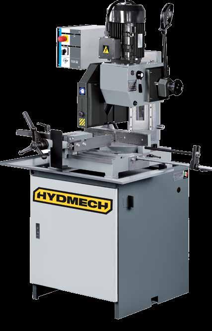 C350-2AV Manually operated Heavy duty sawing head with manual movement on adjustable dual precision linear