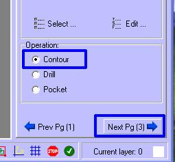13. Click in the Tool List to select the Flat tool with diameter 8.