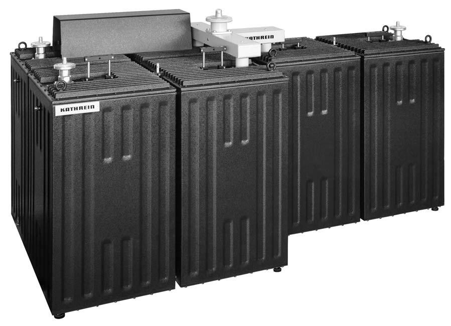Starpoint Combiner 87.5... 108 MHz, 10 kw General Starpoint combiners enable several transmitters or receivers to be connected to one common output.