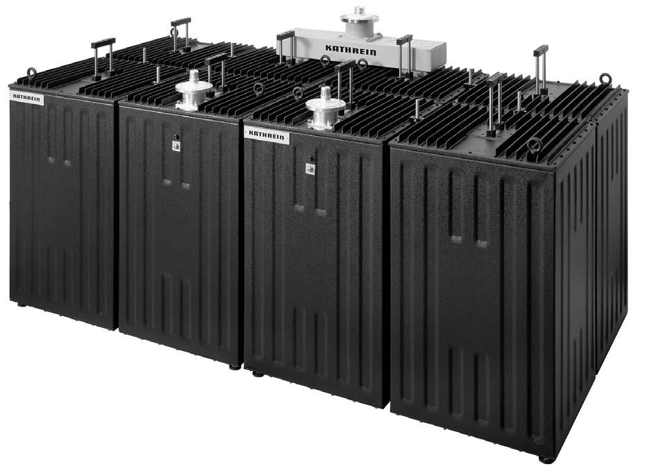 Starpoint Combiner 87.5... 108 MHz, 20 kw General Starpoint combiners enable several transmitters or receivers to be connected to one common output.