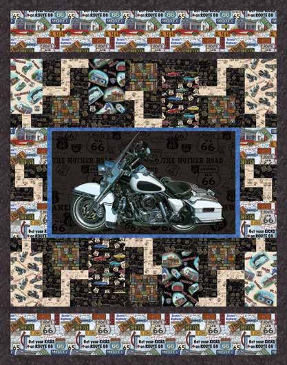 Level: Advanced eginner Finished Quilt Size: 62 x 79 49 West 37th Street, 14th