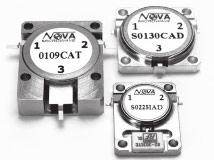 SURFACE MOUNT CIRCULATORS Nova Microwave offers a line of Surface Mount Circulators in various package sizes and frequency bands, specifically designed for communications applications, military