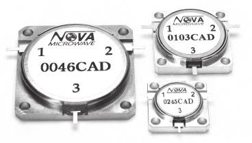 CIRCULATORS Nova Microwave designs and manufactures a comprehensive line of circulators for commercial applications, military applications, wireless and cellular markets.