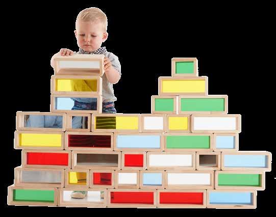 Pretend & Play Block Play Giant Floor Unit Blocks Value Set - 162 pieces Solid rubberwood unit