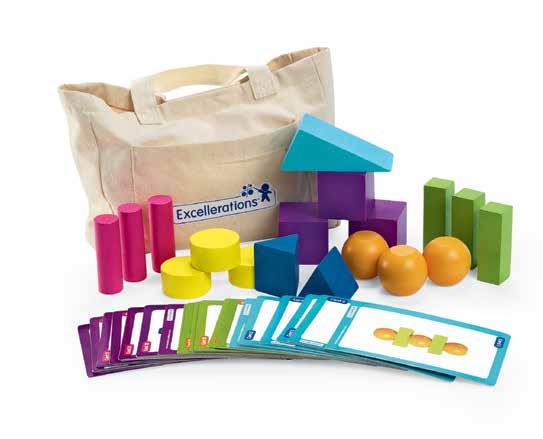 Activity guide included. Ages 5+ 15 colourful blocks Largest piece measures 11.4cm One or more players LER-9284 $48.
