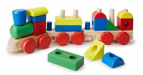 Ages 3+ MD-0701 $275.90 Construction Stacking Vehicles Be ready for anything with this set of three chunky wooden vehicles.
