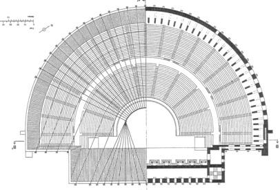 Photographs (left) 2D plans and sections realized
