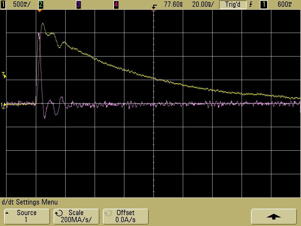 mode impedance for currents traveling away from the system. Be sure to discharge the foil between contact discharges if the ESD simulator does not do this.