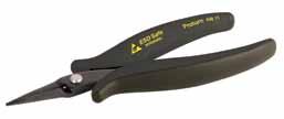 proturn A B 45810 Proturn ES Safe Wire Stripper ES standard IEC 61340-5-1. C70 special tool steel. Glare free, black finish. ES Safe handle with non-slip grips. Strips 0.2, 0.3, 0.4, 0.5, 0.6, 0.