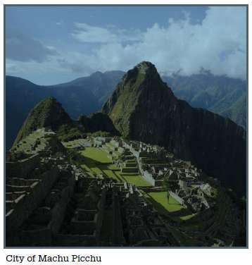 Machu Picchu Inka, Peru 1450-1540 C.E.