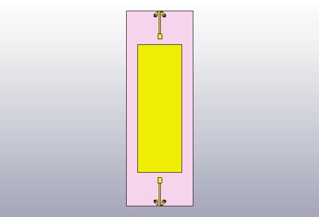 Chapter 4. Transition from Microstrip to Ridge Gap Waveguide and the microstrip circuit.