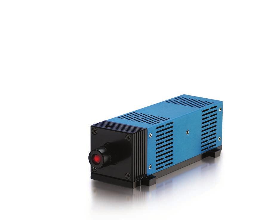 Bridging the power gap between the popular Coherent StingRay and Magnum series lasers, this thermo-electrically cooled device is able to emit uniform laser lines at high powers.