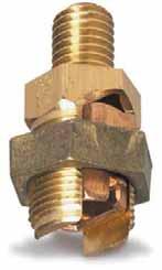Mechanical Connectors Type DS Service Post Connectors, Short Stud Application The Blackburn line of Service Post Connectors is designed for applications including steel structure, fence post or