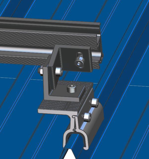 (kliplock 406 &700& tin hooks) when install panels,