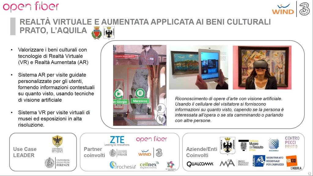 ICT FOR CULTURAL HERITAGE Cultural heritage valorization through Virtual Reality and Augmented Reality Augmented Reality system for dynamically customized guided tours.