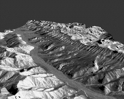 images AltynTaghfault (full resolution image is available from the JPL SRTM image