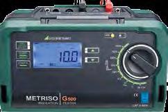 with Warning in Case of Dangerous Touch Voltage Metriso 1000 A Display
