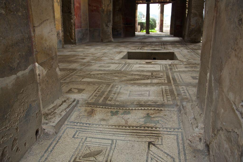 Mosaics : The Romans also made pictures from colored tiles call mosaics. The mosaics have been able to survive the test of time better than the paintings.