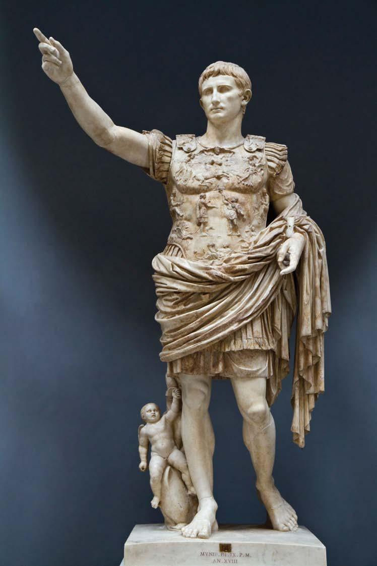 43. Augustus of Prima Porta. Imperial Roman.
