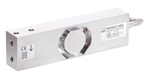 PW15AH Single point load cell Special features - Nominal load 10 kg.
