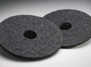 The self-cleaning high quality abrasive grain combination allows the pad to evenly clean and strip while producing a floor surface that is ready for specified finish.