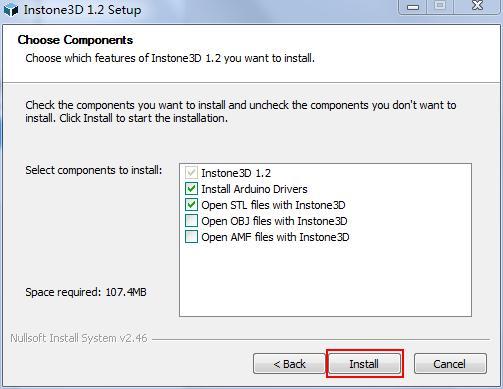 Double click the file in TF card to enter software installation interface.