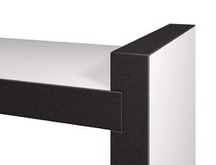 3.2 Worktop connection profiles Joints between compact laminate elements, capable of withstanding