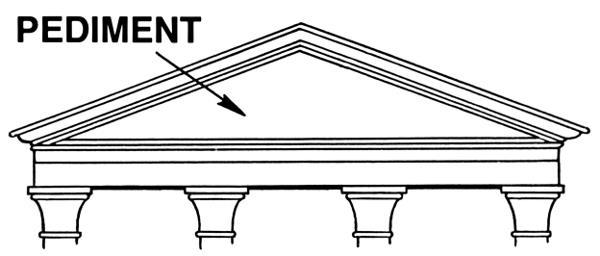 style columns sit on a pedestal or have a base connecting between it and the ground.