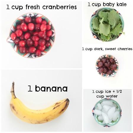 I Cran t Help Myself 1/2 Cup Water 1 Cup Ice 1 Banana 1 Cup