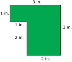 square with the same area as the shaded rectangle? A. B. C. D. 21.