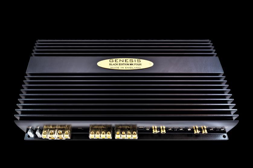 BLACK EDITION MK4 Our reference Four Channel features twin power supplies for extra energy reserves, ensuring excellent fidelity at any volume level.