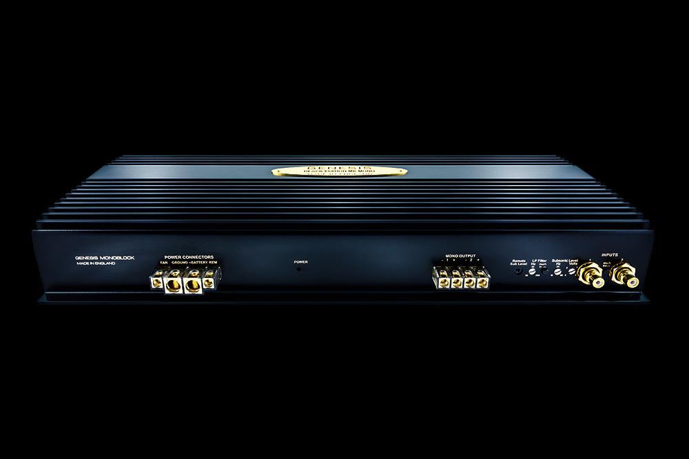 BLACK EDITION MK1 MONOBLOCK The most powerful of all the GENESIS MK series amplifiers, Designed to drive the highest end audiophile speakers, subwoofers & bi-amp systems.