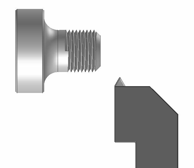 Insuring Thread Accuracy 0.1 Clearance Enough room to synchronize. Be sure you have enough room to move around a live center or tailstock if one is being used!